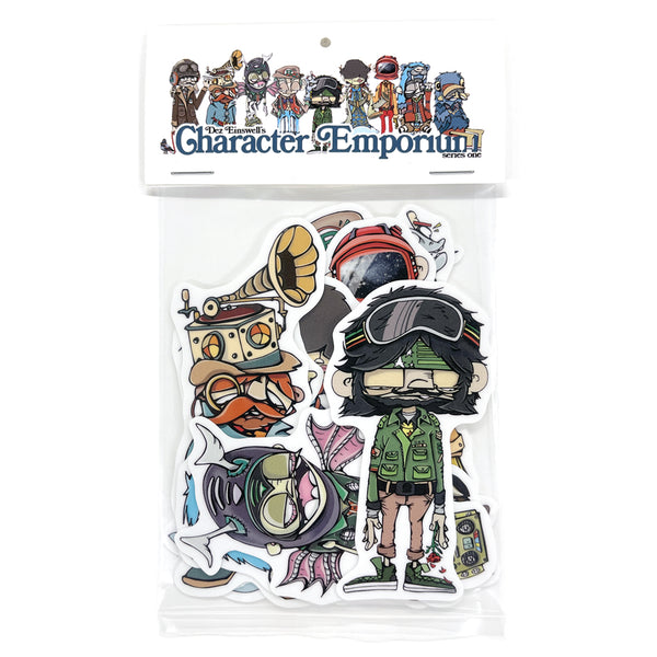 Character Emporium sticker pack